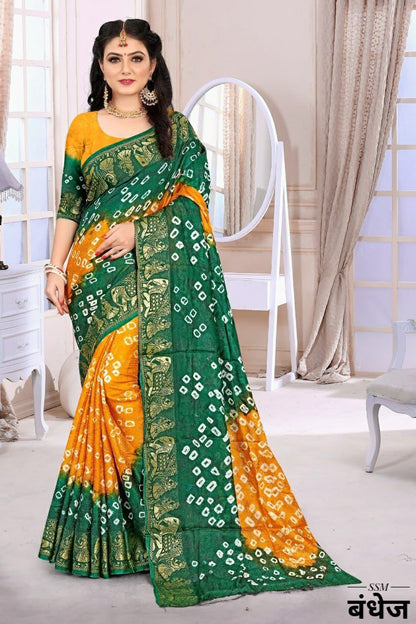 Exclusive Festive Bandhani Saree Collection