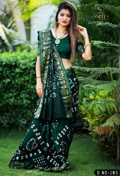 Exclusive Festive Bandhani Saree Collection