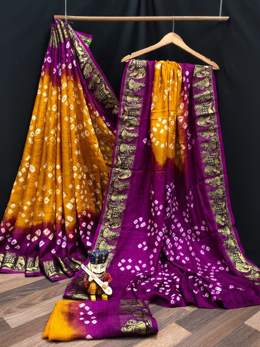 Exclusive Festive Bandhani Saree Collection