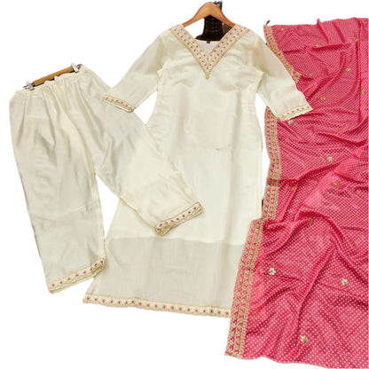 Designer Festive Wear-Heavy quality Banana Cotton & Silk Fabric