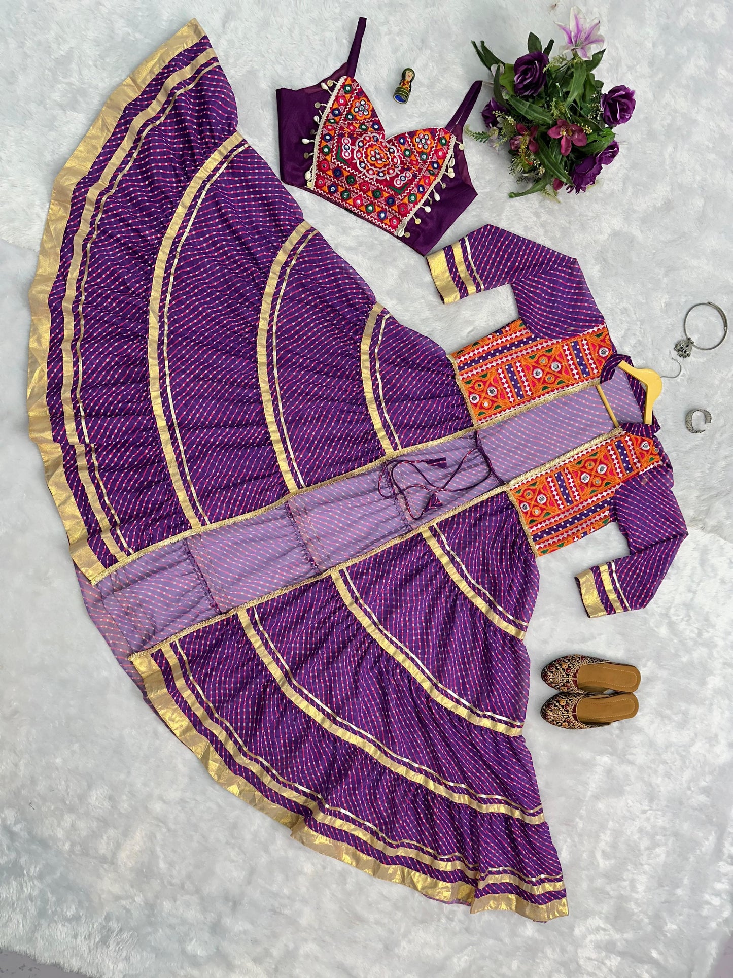 Catchy & Trending Navratri Special Shrug And Blouse