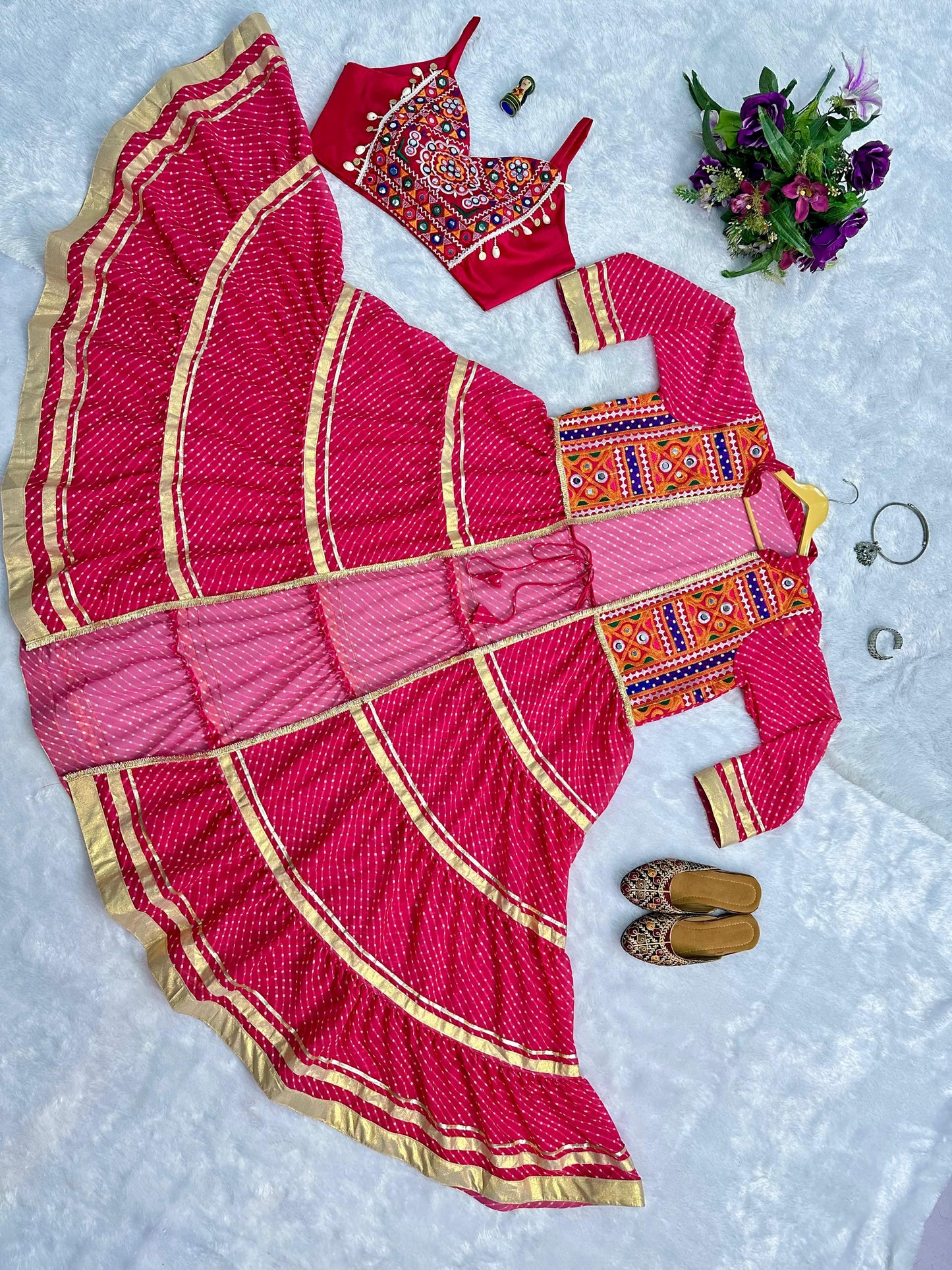 Catchy & Trending Navratri Special Shrug And Blouse