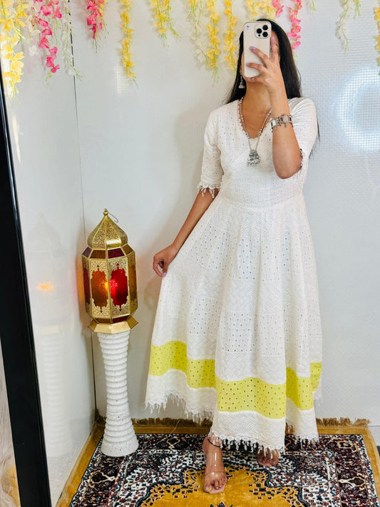 .2 Piece Chikankari Work Suit Moksha Fashions