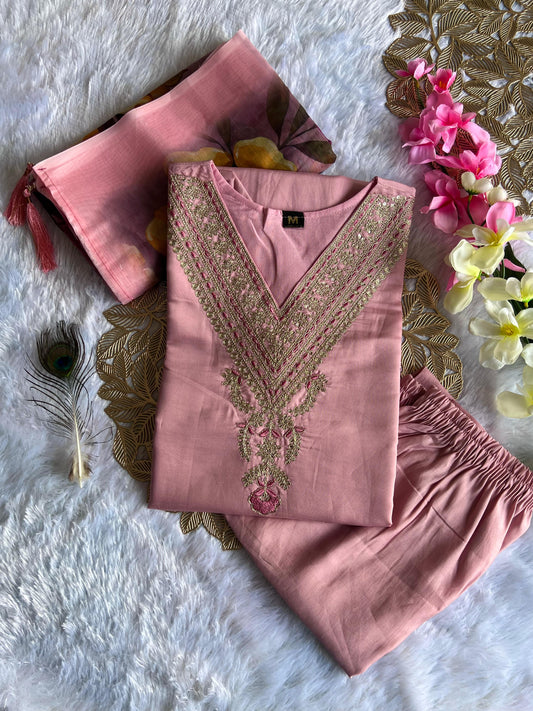 Kurti Pant Dupatta Moksha Fashions