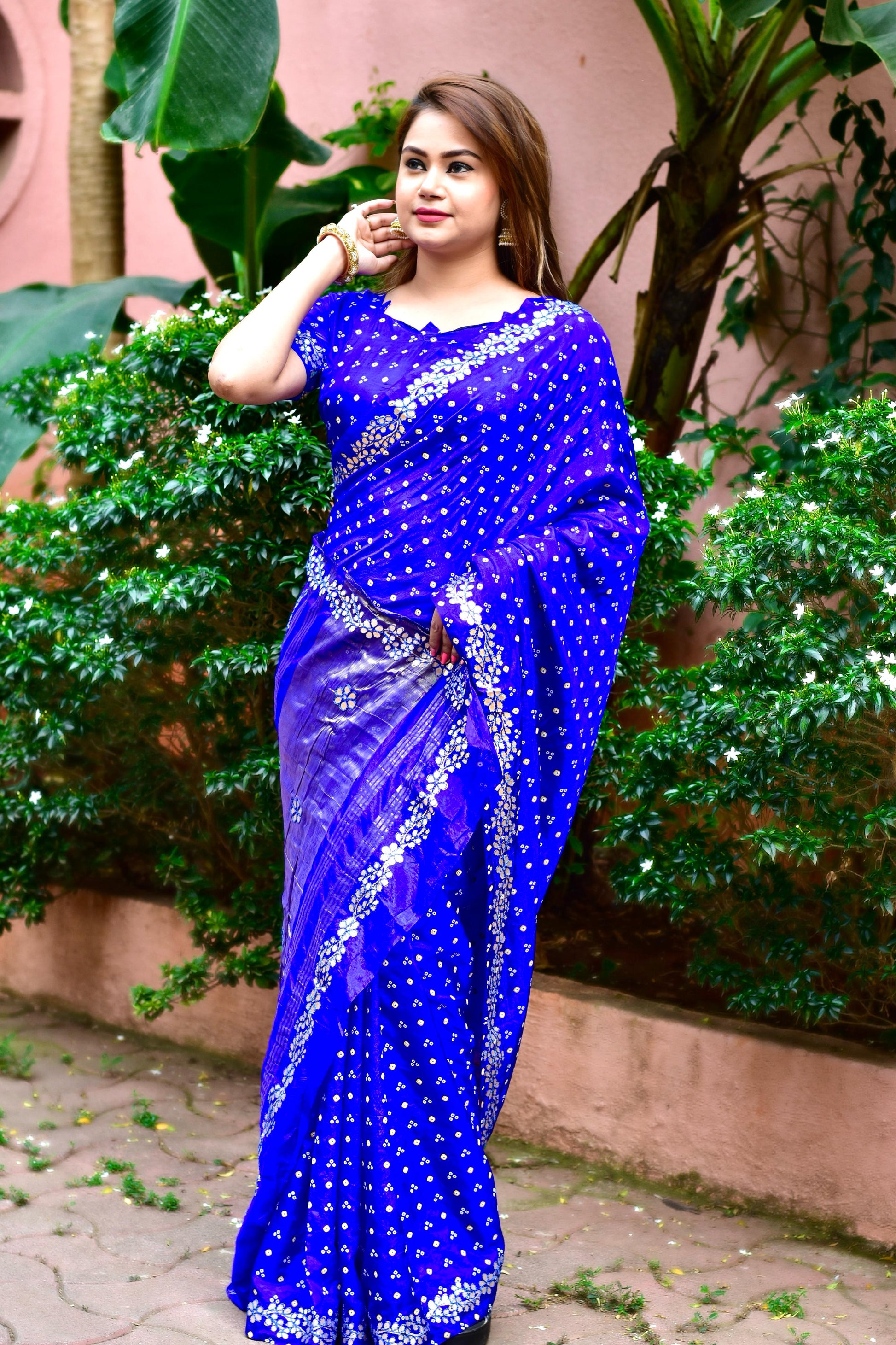 Bandhej Saree Collection – Latest Hand-Tie Dye Designs for Women - Moksha Fashions