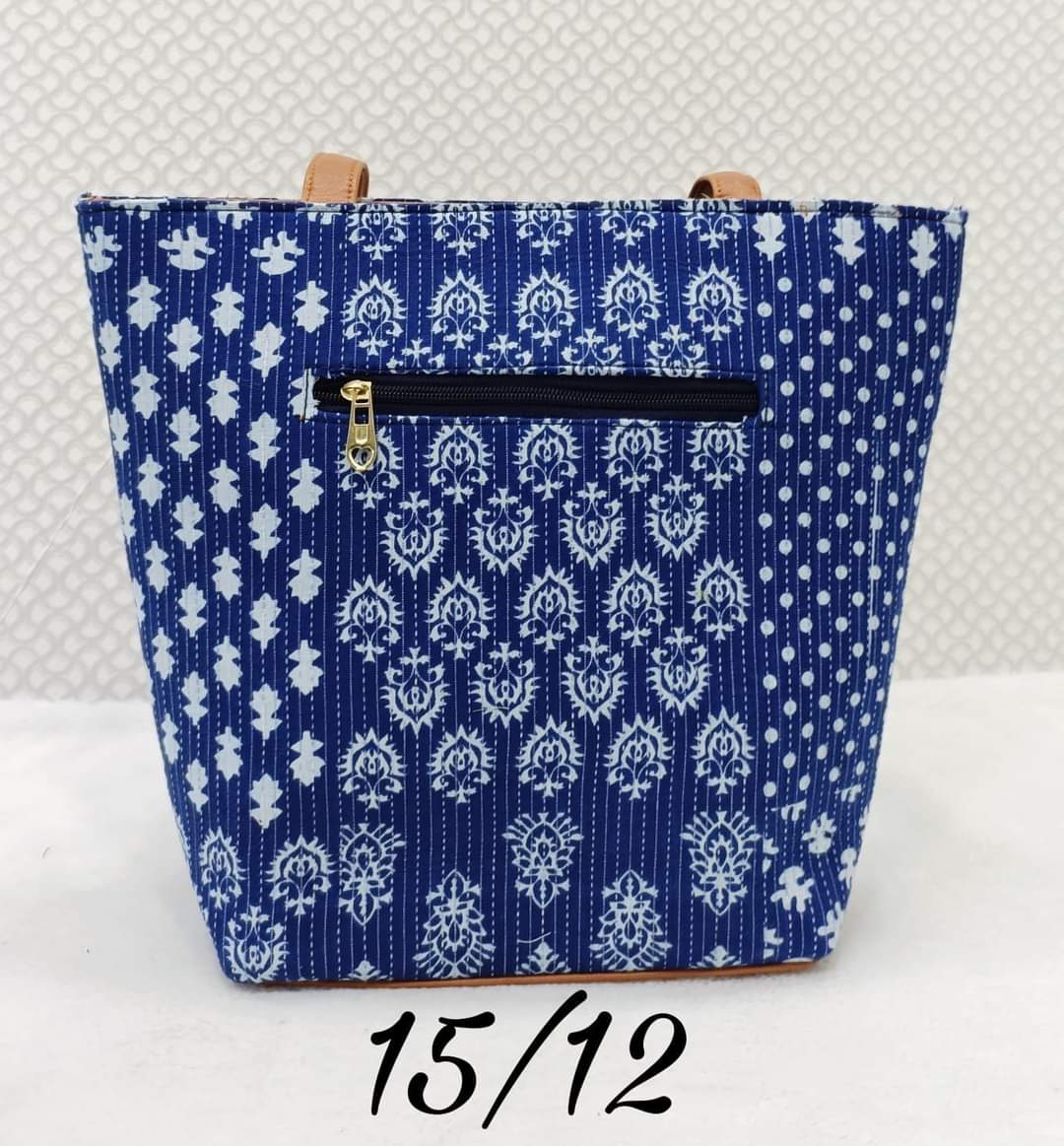 5 Piece Ikkat Bag - Moksha Fashions