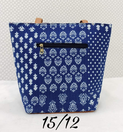 5 Piece Ikkat Bag - Moksha Fashions