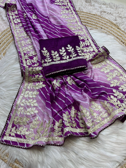 .Chinon Silk Lehriya