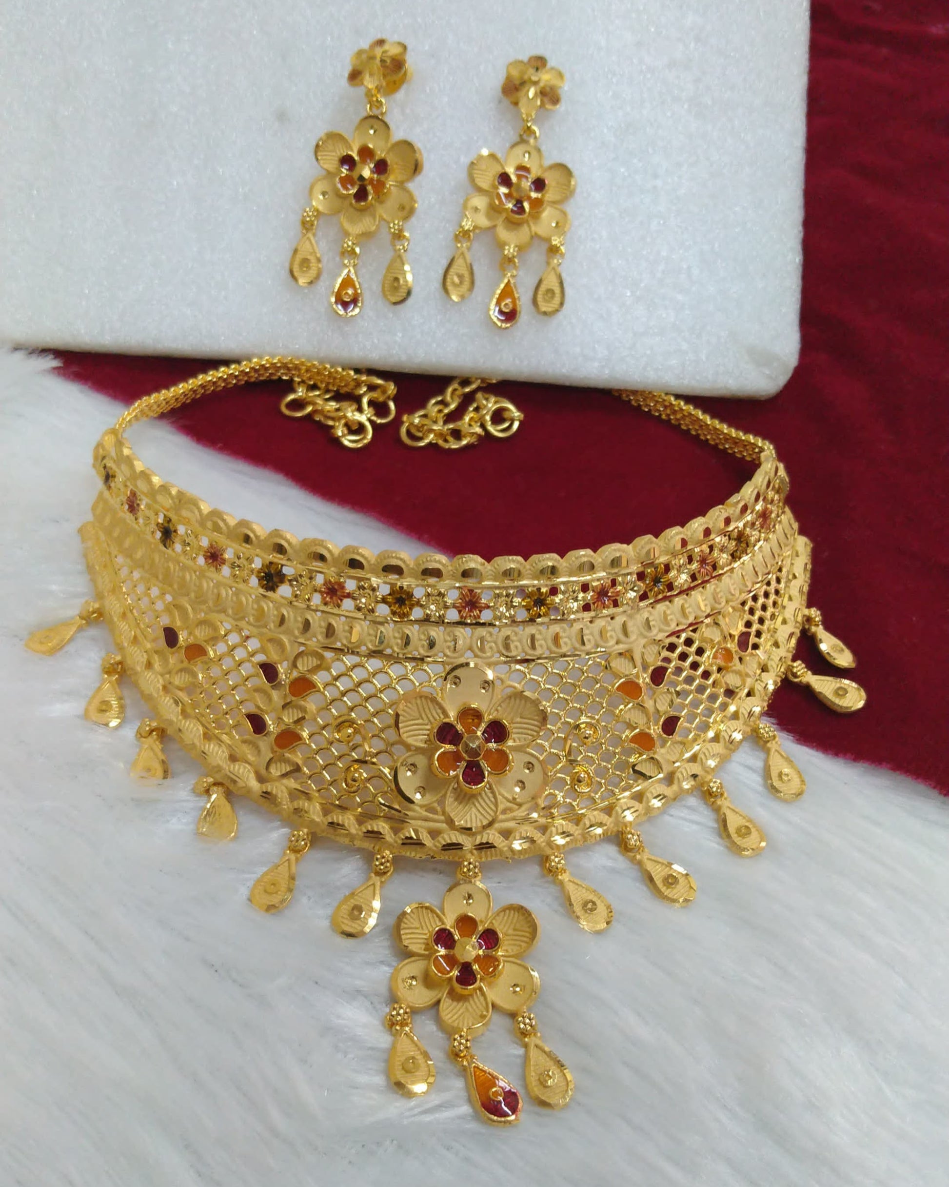Timeless designed Choker Set - Moksha Fashions