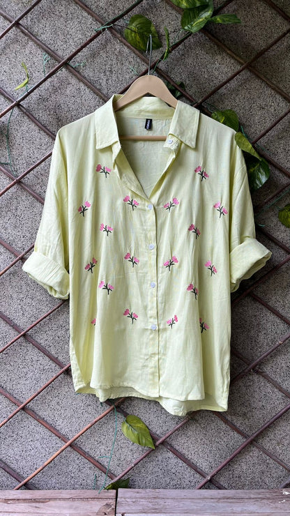 .Floral Crush Shirts