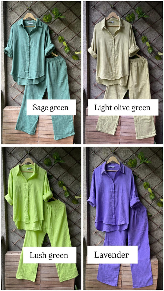 .Cotton Mulmul Shirts