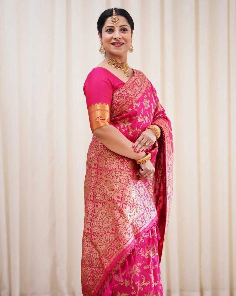 Lichi Silk Saree