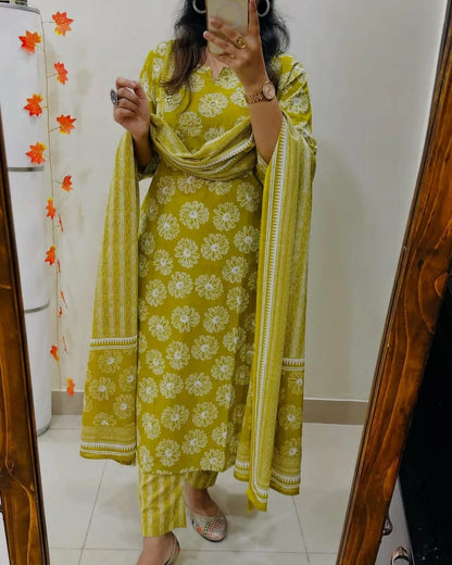 Sequence Kurti Cotton Pant