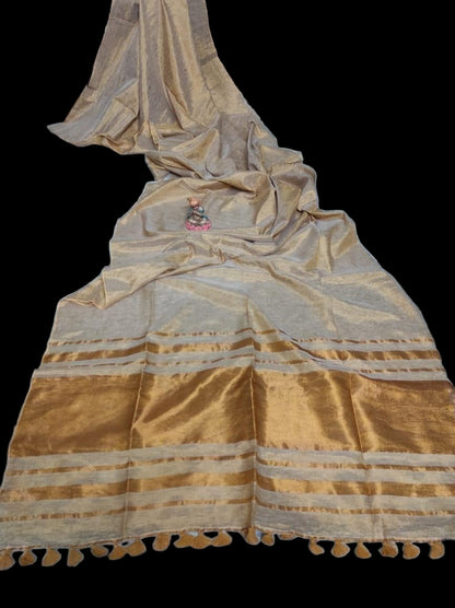 Onam Special Tissue linen silk