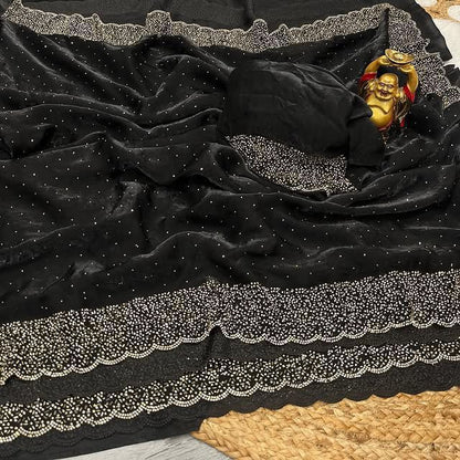 Sattin Soft Silk Saree