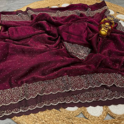Sattin Soft Silk Saree