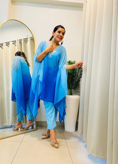 Ombre Kaftan Cordset