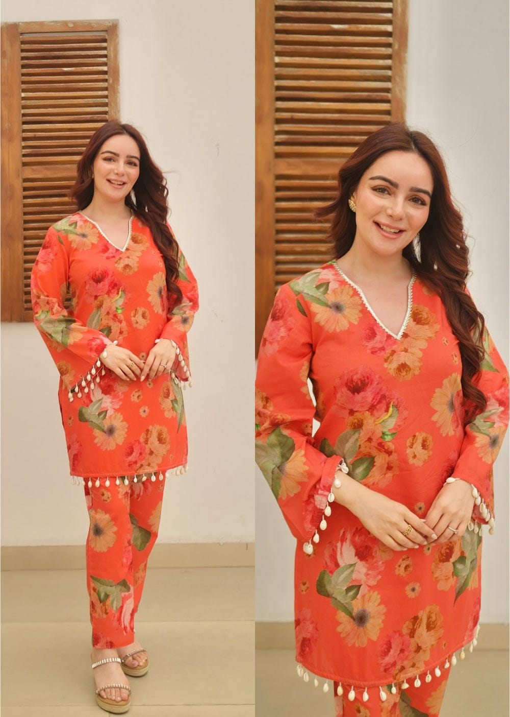 Orange Co-ord Set