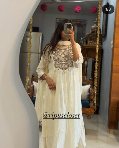 Elegant Flared Suit