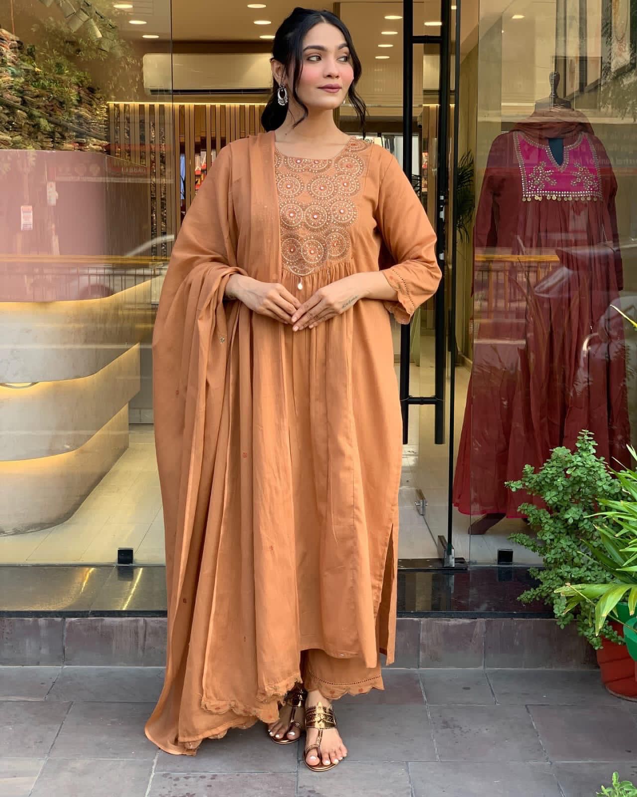Elegant Anarkali Kurta Set
