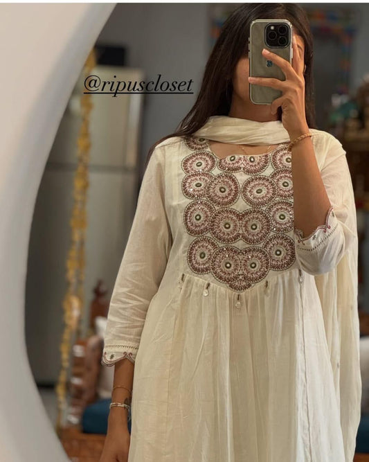 Elegant Flared Suit