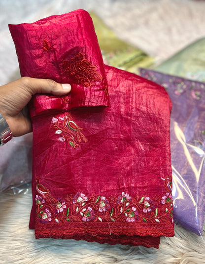 Appealing Crush Saree