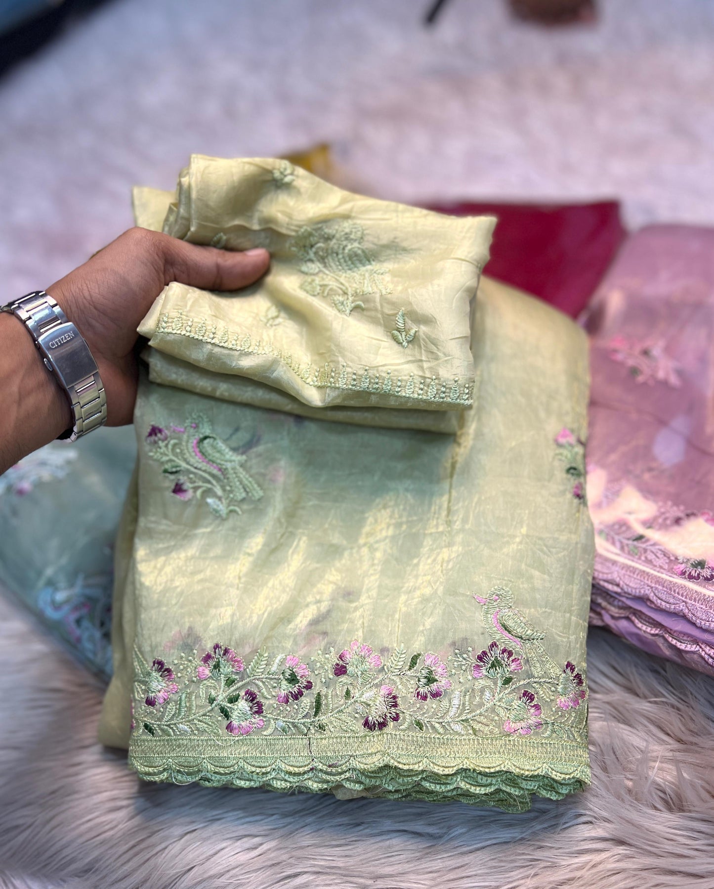 Appealing Crush Saree