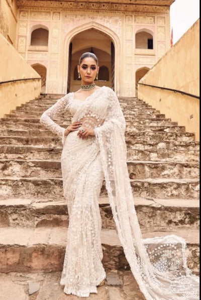 Sequence Design Net Saree