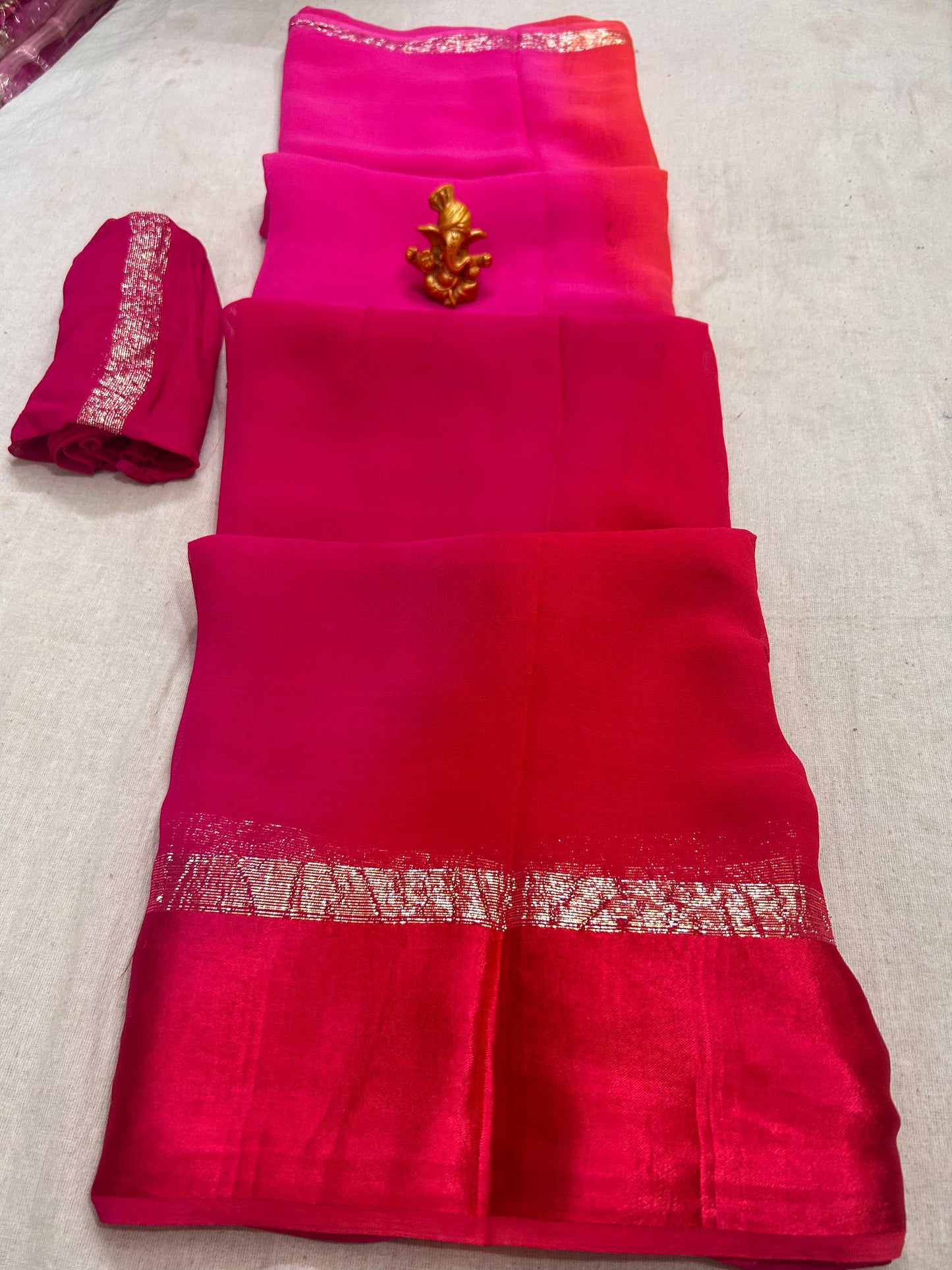 Festive light weight summer saree