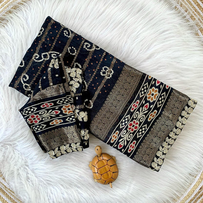 Sweet Candy Cotton Saree – Elegant Cotton Saree for Women | Perfect for Casual Occasions - Moksha Fashions