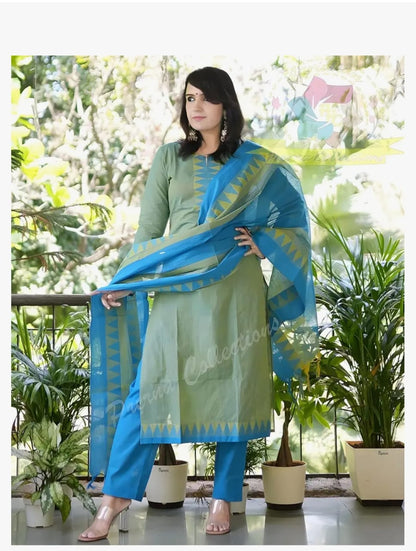 South Cotton Kurta Pant Suit