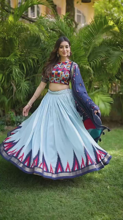 Luxurious Tussar Silk Lehenga