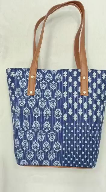 5 Piece Ikkat Bag