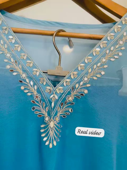 Ombre Kaftan Cordset