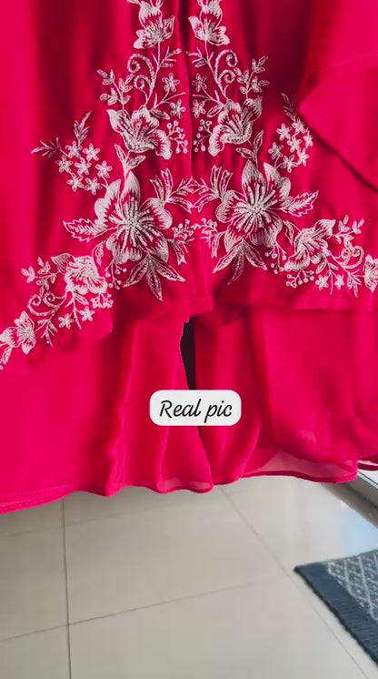 Flowy Kaftan Kurti Pant